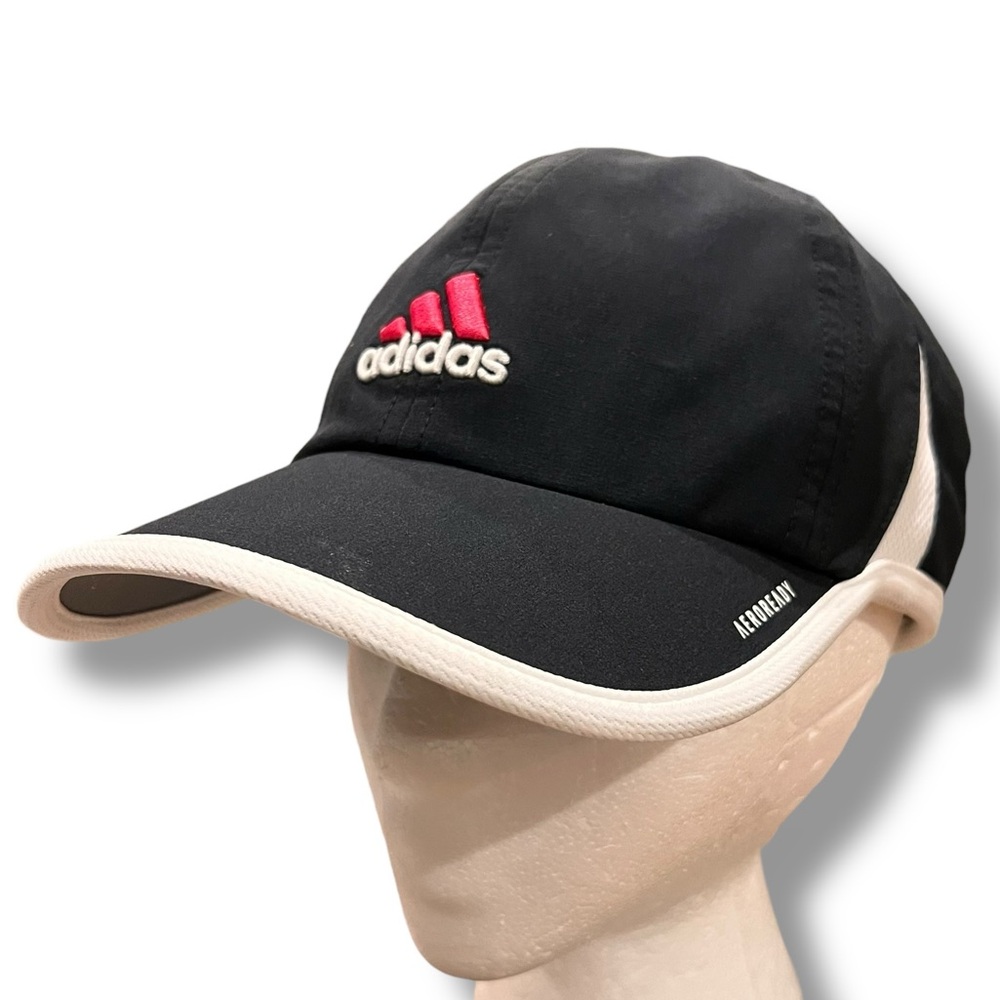 ADIDAS Climacool Hat AdiZero Women's Run Tennis Adjustable BLACK PINK A-7